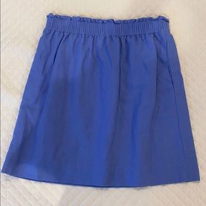 J. Crew Elastic Waist Skirt with Pockets Size 4